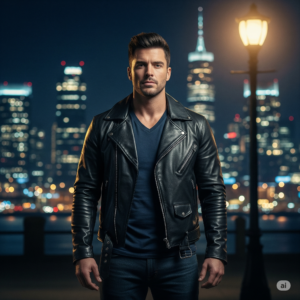 Iron Edge Leather Jacket