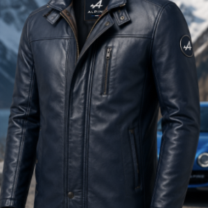 Alpine Classic Leather Coat