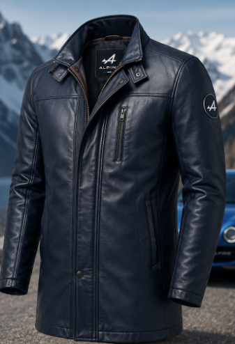 Alpine Classic Leather Coat