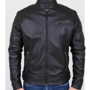 Raven Black Leather Jacket
