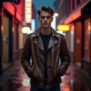 Shadow Street Leather Jacket