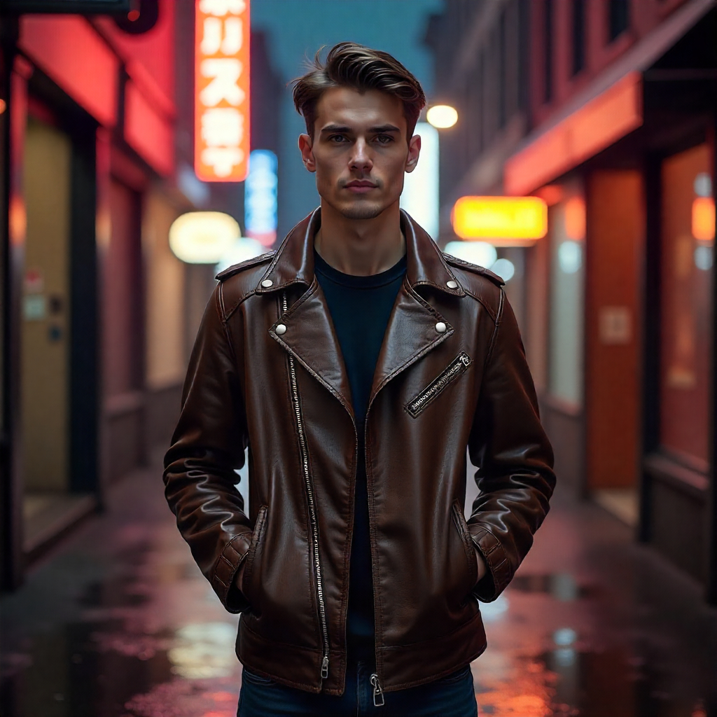 Shadow Street Leather Jacket